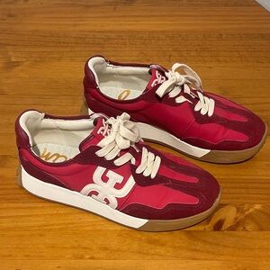 Sam Edelmam Red Women’s Sneakers